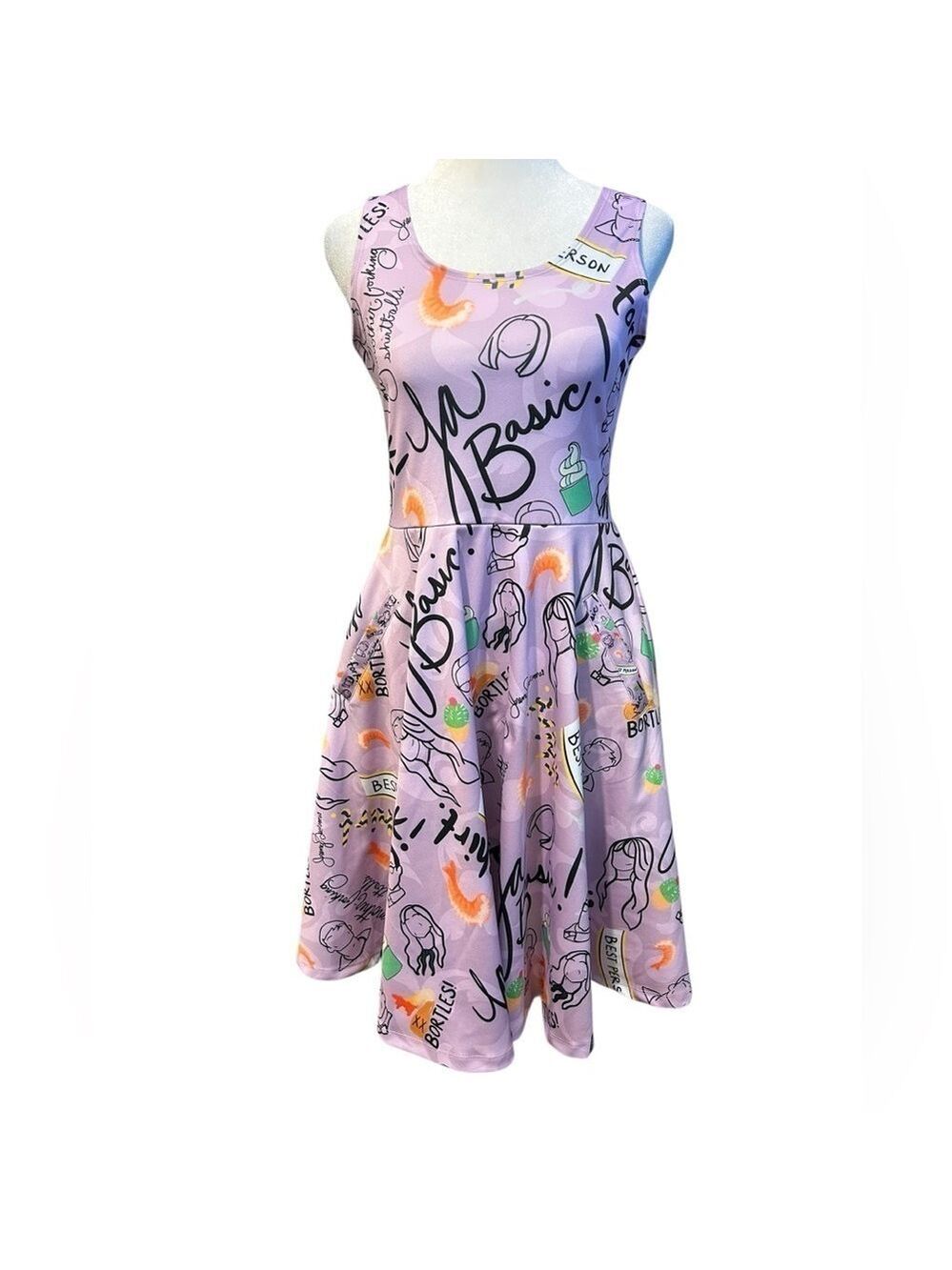 ARTSCOW The Good Place Perfectly Pocketed Skater Dress Size Medium NWT